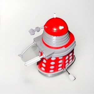 DOCTOR WHO, BBC DALEK DRONE, 3.25" Wind Up Toy (TOY WITHOUT A BOX)
